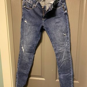 Silver jeans, hardly worn. Elyse Skinny Size W27/L31